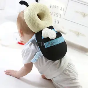 Pabrik Kustom kepala dan dukungan leher produk perlengkapan bayi dapat disesuaikan bantal pengaman memakai ransel bayi bantal untuk merangkak & W