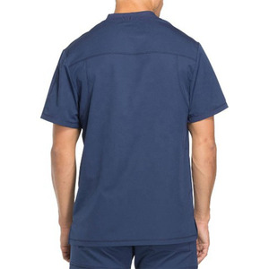 Haut de blouse médicale décontracté unisexe, nouveau design, tissu tissé, uniformes d'hôpital, ensembles de blouses XL, modèle OEM, détection d'aiguilles - Product Image 2