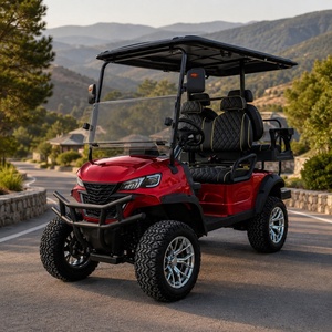Voiturette de golf électrique Shell Beach 2, 4 ou 6 places, moteur AC 48V 5KW, batterie au lithium pour un fonctionnement de haute qualité sur <span class=keywords><strong>le</strong></span> sable et un support de tamis. - Product Image 1