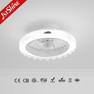 1stshine ventilador <span class=keywords><strong>de</strong></span> techo led regulable iluminación LED ABS aspas ocultas fácil <span class=keywords><strong>de</strong></span> quitar pantalla ventilador <span class=keywords><strong>de</strong></span> techo - Product Image 2