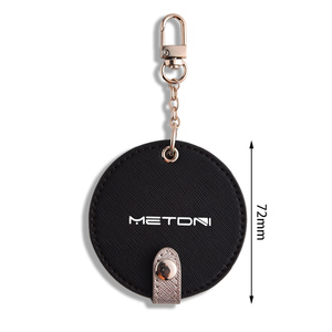 Custom Logo Black Small Round Creative Cosmetic Mirror Single Side <b>Pocket</b> Compact Mirror - Product Image 2