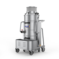 Aspirateur pneumatique antistatique haute puissance à double bac avec fonctionnement continu toute la journée