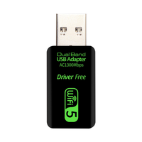Realtek 8821CU portátil Chip inalámbrico 130Mbps Mini Dongle USB controlador gratuito antena incorporada Wifi adaptador para PC/portátil/tableta