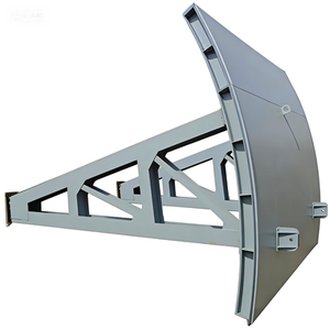 Puerta de Acero Curva de Alta Resistencia Marca Yaode, 300 kg, Caja de Engranajes Multivoltaje, 1 Año de Garantía, Personalizada para Centrales Hidroeléctricas - Product Image 3