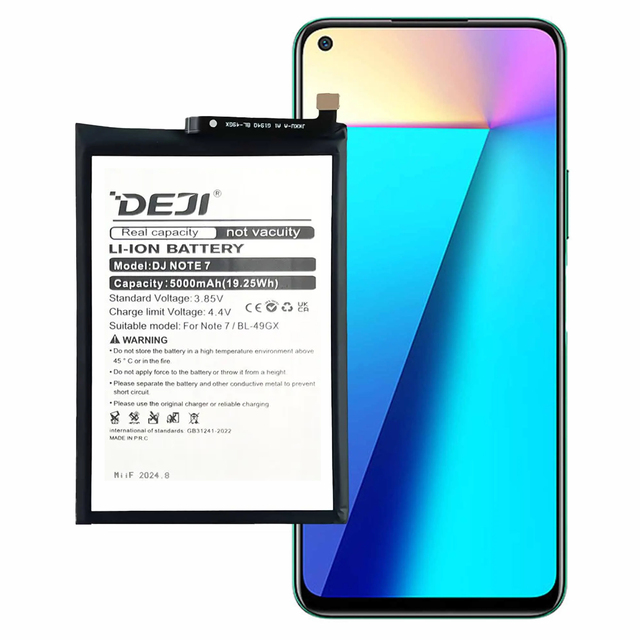 OEM BL-49GX Note7 Note 10 Smart 5 X690 X657 100% zero Cycle Mobile Phone Battery for Infinix X693