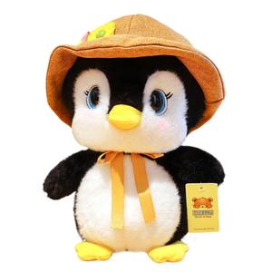 Jouet de pingouin super doux <span class=keywords><strong>Pingu</strong></span> en <span class=keywords><strong>peluche</strong></span> avec doublure en maille de remplissage en coton PP techniques lavées pour soulager le stress - Product Image 1