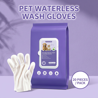 Protège-mains désodorisants jetables pour animaux de compagnie, pour le bain des chiens et des chats, pour le commerce transfrontalier