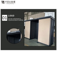 Roche de présentation de carreaux de céramique à sublimation de qualité supérieure avec mécanisme de dalle orbitale coulissante et plinthes de salon commercial