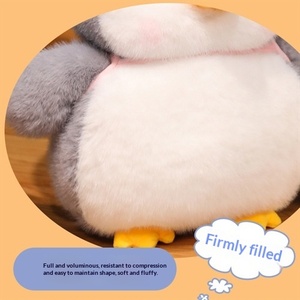 Zaino Peluche Pinguino Carino, Bambola Pinguino Piccola per Ragazze 14+ 31-50cm, Peluche Confortante, Giocattolo per Macchina Artiglio, Cotone PP - Product Image 3