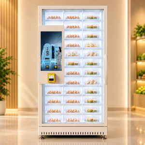 Máquina Expendedora Automática de Fruta Fresca OEM/ODM con Pantalla Publicitaria, Gabinete Refrigerado Inteligente y Lector de Tarjetas PAX/NAYAX - Product Image 2