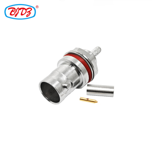 Nhà Máy Giá BNC nữ Jack hembra uốn vách ngăn không thấm nước rg179 cáp đồng trục kết nối connecteur RoHS trong kho - Product Image 4