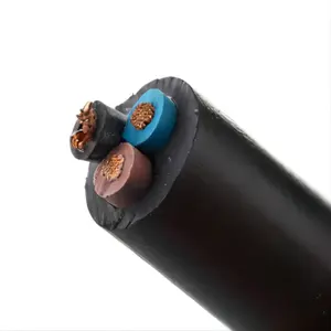 Cable de goma flexible 3x16 3x14 3x12 3x10 4x10 4x8 AWG 600V SOOW