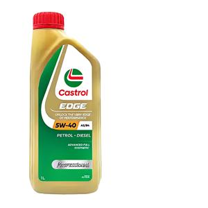 น้ำมันเครื่องสังเคราะห์แท้ Edge Exclusive 5W-40 SP |   นำเข้าจากมาเลเซีย |   1 ลิตร 24 ขวด/ลัง - Product Image 1