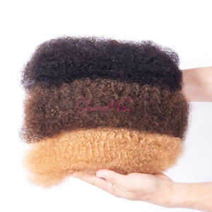 Hot Selling 100% Virgin Cuticula Uitgelijnd <span class=keywords><strong>Afro</strong></span> <span class=keywords><strong>Kinky</strong></span> Bulk Menselijk Haar Rauw Onbewerkt Voor Vlechten Twist En Dreadlocks Groothandel - Product Image 5