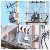 Transformador de Distribución de Electricidad MingZheng, 100kva 200kva, Transformador Trifásico S20, Transformador Sumergido en Aceite