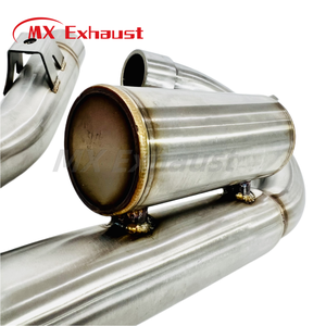 Système d'échappement complet pour moto <span class=keywords><strong>Yamaha</strong></span> <span class=keywords><strong>MT07</strong></span> FZ07 XSR700 avec silencieux Tracer Headers Link Middle Pipe Slip-on 51mm - Product Image 5