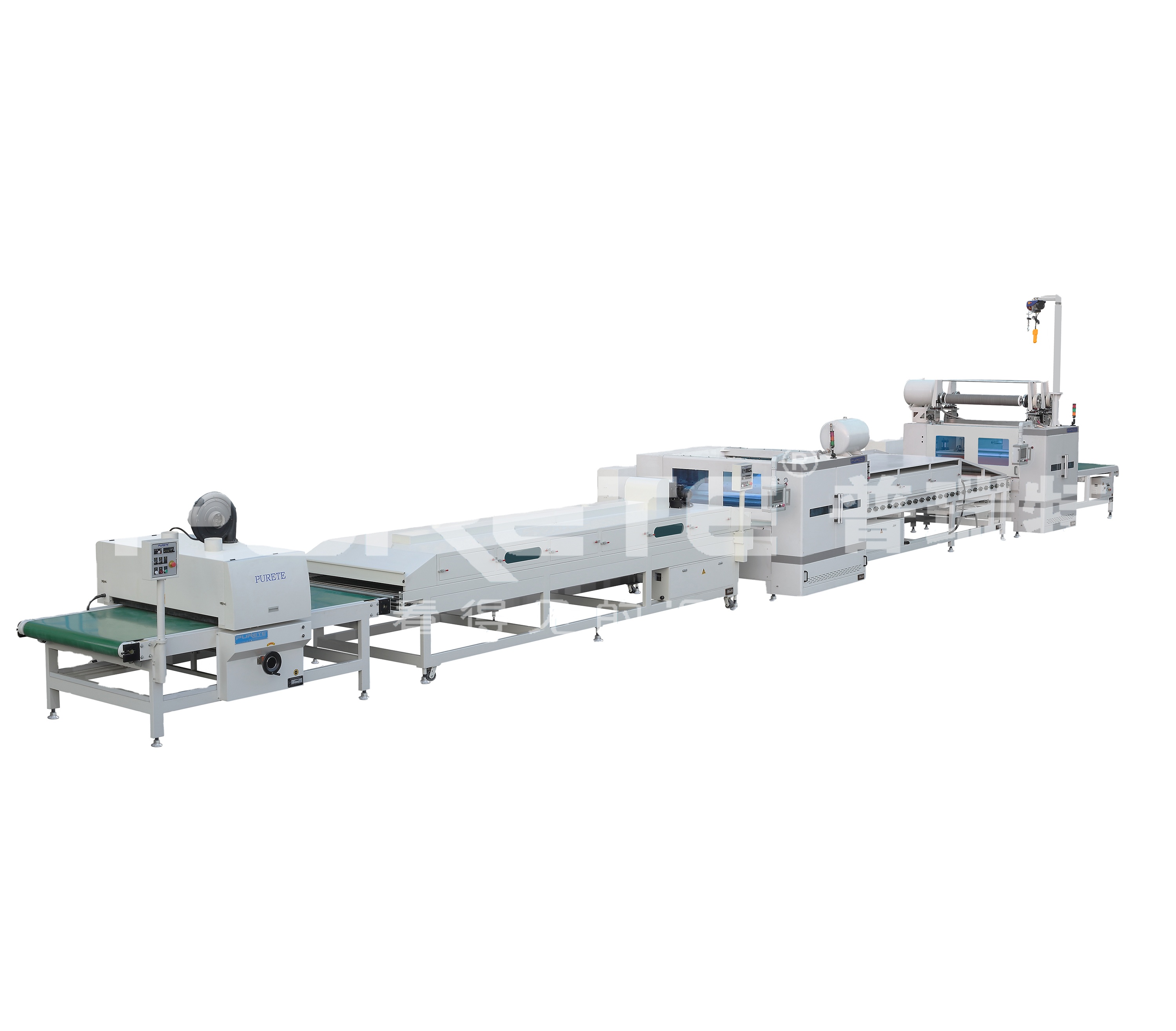 Машина для ламинирования из Пура для прессования ПВХ пленки на доске из ПВХ