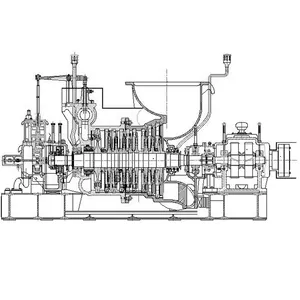 High Quality Wholesale Automatic Control 20kw-200kw Thermal Power Steam Turbine Generator