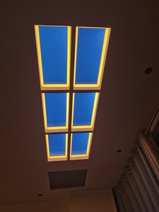 Plafonnier <span class=keywords><strong>LED</strong></span> Effet Ciel Clair Lumière Artificielle Fenêtre <span class=keywords><strong>LED</strong></span> pour Enfants Adultes Maison Chambre - Product Image 4