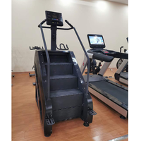 Escalade professionnelle Stepper Fitness Escalier avec programmes d'entraînement/LED/moniteur de fréquence cardiaque Escalier Master