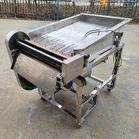 Ventes directes d'usine machine à éplucher les fèves humides de haute qualité edamame éplucheur décortiqueur de pois
