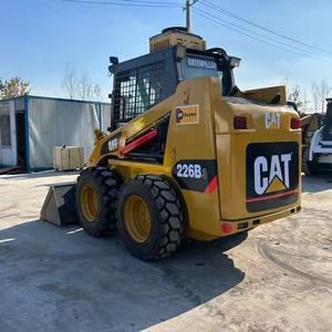 รถตักล้อยางมือสอง Caterpillar 226B ปี 2008 เครื่องยนต์ 46 กิโลวัตต์ ความจุบุ้งกี๋ 0.5 ลูกบาศก์เมตร น้ำหนัก 2.6 ตัน สำหรับชิ้นส่วนไฮดรอลิก - Product Image 1