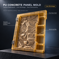 Moule mural en panneaux de béton PU Tietuo C005-G1 à faible rétrécissement, spécialisé dans les moules en mousse PU, support pour moules d'essai