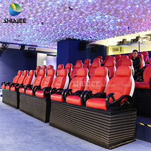 Prix usine Acier Immersive 5D Salle de cinéma 4D Motion Cinéma avec Plate-forme Chaises Installation Rapide Facile Utilisation à l'intérieur des aéroports - Product Image 6