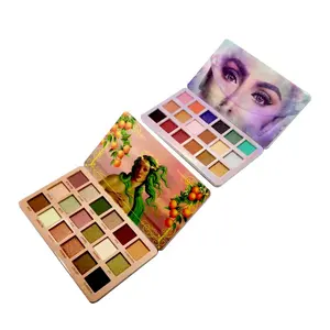 OEM 2023 – palette d'ombres à paupières EVA, maquillage professionnel personnalisé, paillettes 18 couleurs, sans marque
