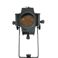 Projecteur LED silencieux 200W à lentille fixe, contrôle DMX512, CRI>95, éclairage de scène pour petits théâtres et mariages