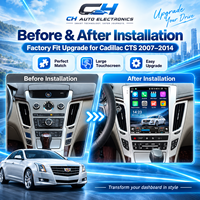Autoradio Android, lecteur multimédia vidéo, système de navigation GPS pour Cadillac CTS 2007-2014