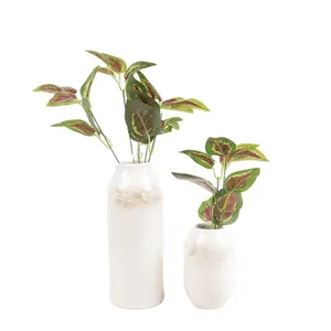 Home Decor Custom Ceramic Porcelain Vase Glazed Flower Vase Tabletop Vase Wholesale