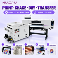 Imprimante textile DTF A1 à 2 têtes I1600, machine de transfert sur film PET 600 mm pour impression personnalisée de t-shirts et sweats à capuche, certifiée CE, Hansen Board