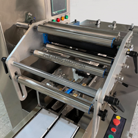 Machine d'emballage automatique multifonctionnelle KD-350 avec pompe PLC pour sacs en plastique, pochettes, films et vêtements
