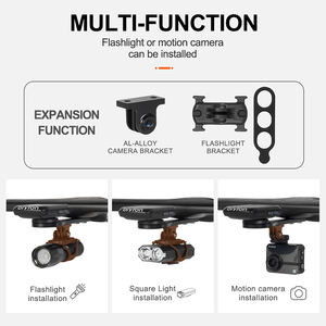 Soporte para Ciclocomputador TOSEEK, Soporte para Cronómetro de Aluminio, Soporte para <span class=keywords><strong>GPS</strong></span> de Bicicleta, Soporte para Bicicleta, Accesorios para Bicicleta para Polar, <span class=keywords><strong>Bryton</strong></span>, Wahoo - Product Image 5