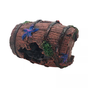 별 모양 깨진 통 장식 레진 베타 어항 액세서리 동굴 숨숨집 장식품 - Product Image 6