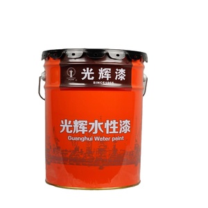 Revêtements à base d'eau acryliques à haute brillance BW Red Durability pour Industrial & Furniture Paint Good Weathering Liquid State - Product Image 1
