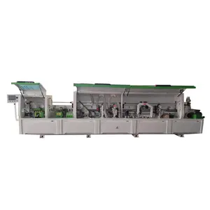 Máquina de bordar bordas automática na China, painéis de madeira, máquinas com tela de toque PLC, bordadeira de borda