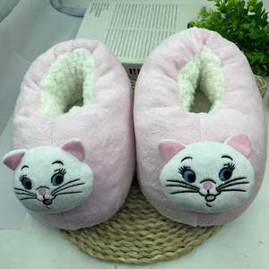 Femme Femme Femme Dames Hiver Cosy Fleece Custom Animal Reindeer Sherpa Lined Anti-slip Indoor Home Stuffed Slipper Boots - Product Image 2