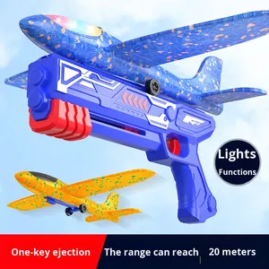 Hot-Selling Ejection Foam Airplane Kite Handheld Launcher <strong>Gun</strong> Hand Throwing Gift For Children With Light - Product Image 2