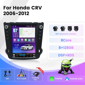 Estéreo Android Octa Core con Pantalla Vertical Tesla de 9.7 Pulgadas para <span class=keywords><strong>Honda</strong></span> <span class=keywords><strong>CRV</strong></span> <span class=keywords><strong>Antiguo</strong></span>, CarPlay Inalámbrico, Android Auto, DSP, GPS, Navegación, Cámara de Reversa AHD - Product Image 3