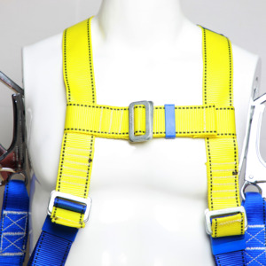 Harnais de sécurité à double crochet de haute qualité pour l'<span class=keywords><strong>escalade</strong></span> en montagne, les chantiers de construction, les électriciens, résistance à la rupture de 22 KN - Product Image 4