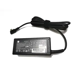 Adaptador ac 20v 3.25a 65w, tipo c, ângulo reto para hp, laptop, carregador, fonte de alimentação