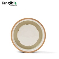 Couvercle en bois de couvercle à vis en bambou de haute qualité de 70mm pour la boîte de nourriture en verre de tasse d'eau