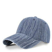 Nueva Gorra de Béisbol Casual Unisex de Mezclilla, Gorra de Jean Transpirable de Verano, Gorra Ajustable de Color Sólido para Hombres, Mujeres y Adolescentes