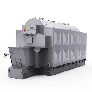 Parboiled Rice Factory Biomass Paddy Rice Husk Coal Fired Steam Boiler Machine
