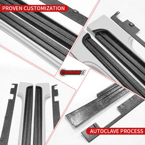 Jupes latérales pour Rolls Royce Wraith, style MSY, en fibre de carbone sèche, accessoires et pièces automobiles - Product Image 2