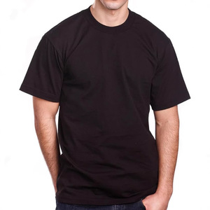 High Quality 100% Cotton Plus Size T-shirt Men's Plain O-neck <b>Tshirt</b> Custom t Shirt - Product Image 4