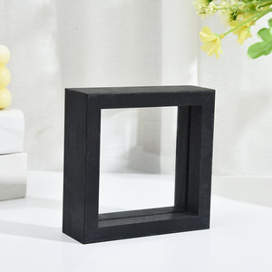 <span class=keywords><strong>Cornice</strong></span> quadrata in legno MDF <span class=keywords><strong>con</strong></span> vetro a doppia faccia 5 7 8 pollici - Product Image 3