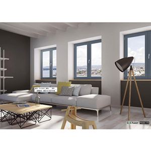 Fuson Gratis Monster Open Binnen Ontwerpen Goedkope Prijs Import Materiaal Franse Lock Handvat Filipijnen Aluminium Openslaande Raam - Product Image 6